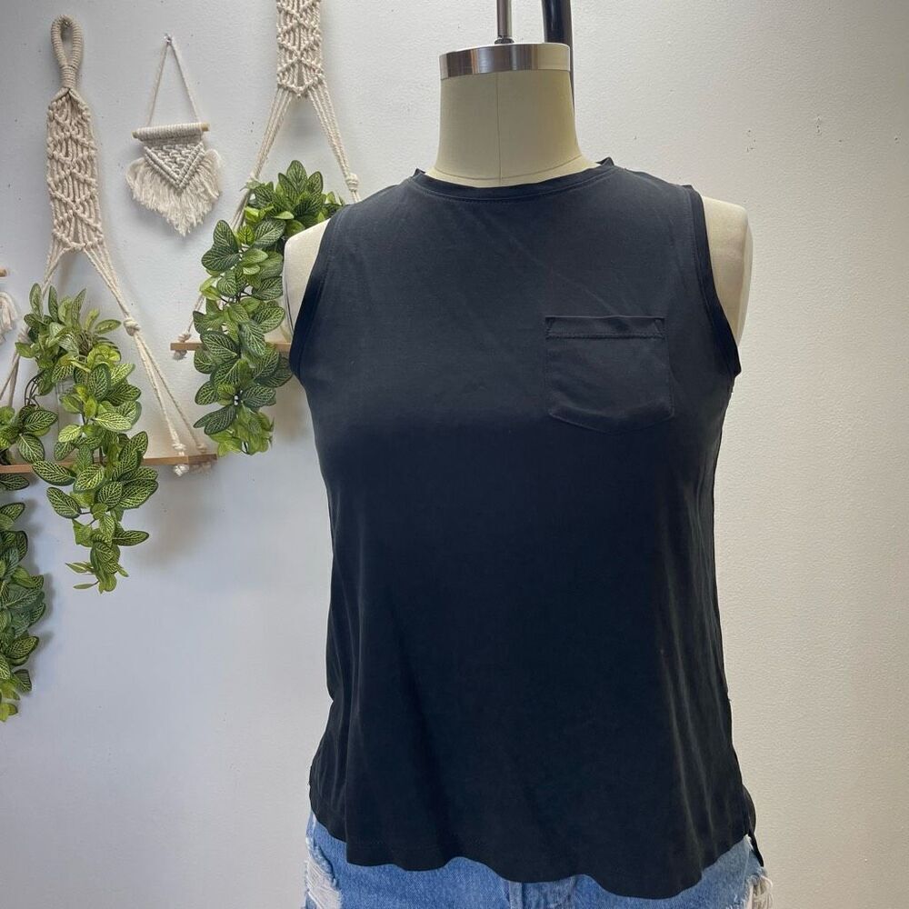 A New Day Sleeveless Black Tank - Picture 2 of 3